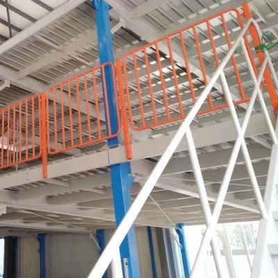 Customized Heavy Duty Steel Attic Steel Platform With Multi Lever Layer  Warehouse Storage Racks