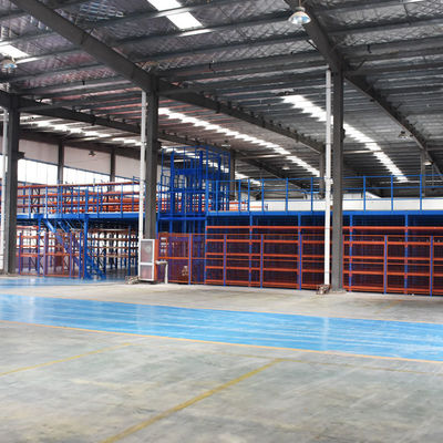 2-3 Levels Mezzanine Storage Rack Multi Level For Customized Warehouse Storage