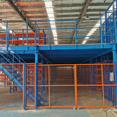 Steel Mezzanine Shelving For 2-3 Layers Of Heavy Duty Storage Solutions