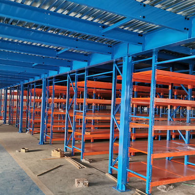 Steel Mezzanine Shelving For 2-3 Layers Of Heavy Duty Storage Solutions