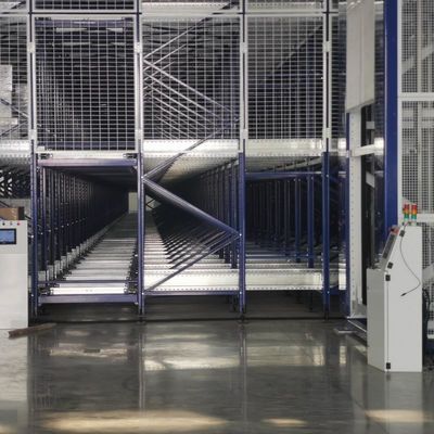 Customized High Density  Shuttle Racking System Pallet Rack Shelving
