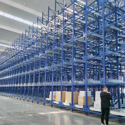 Customized High Density  Shuttle Racking System Pallet Rack Shelving