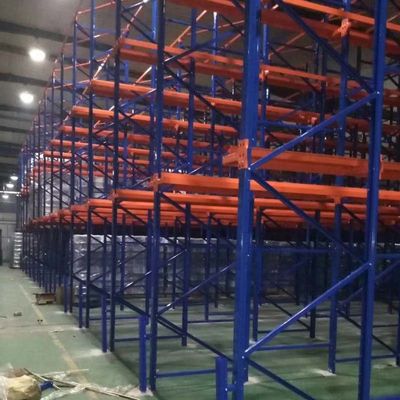 Customized Warehouse Storage Drive In Rack Pallet Racking 2-7 Levels