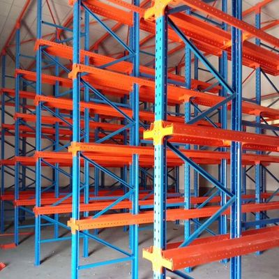 Customized Warehouse Storage Drive In Rack Pallet Racking 2-7 Levels