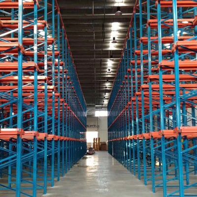 Customized Warehouse Storage Drive In Rack Pallet Racking 2-7 Levels