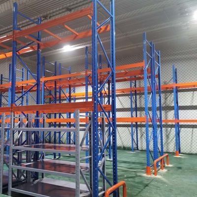 Durable Powder Coated Steel Warehouse Rack / Steel Storage Racking System