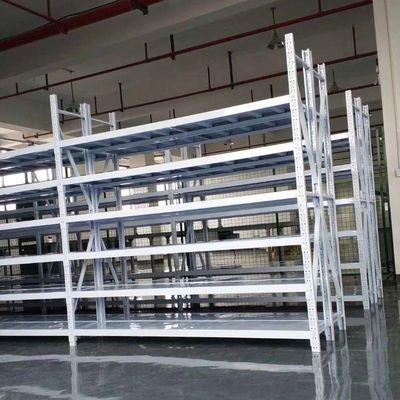 Customizable Powder Coated Boltless Steel Shelving Racks Metal Material
