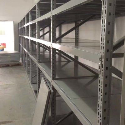 Industrial Rivet Shelving 5 Tier Warehouse Storage Rack With Powder Coating Finish