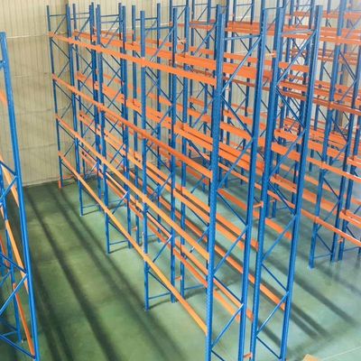 Heavy Duty Pallet Racks With Customized Number Of Levels Warehouse Storage Racks