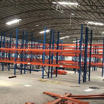 Heavy Duty Pallet Racks With Customized Number Of Levels Warehouse Storage Racks